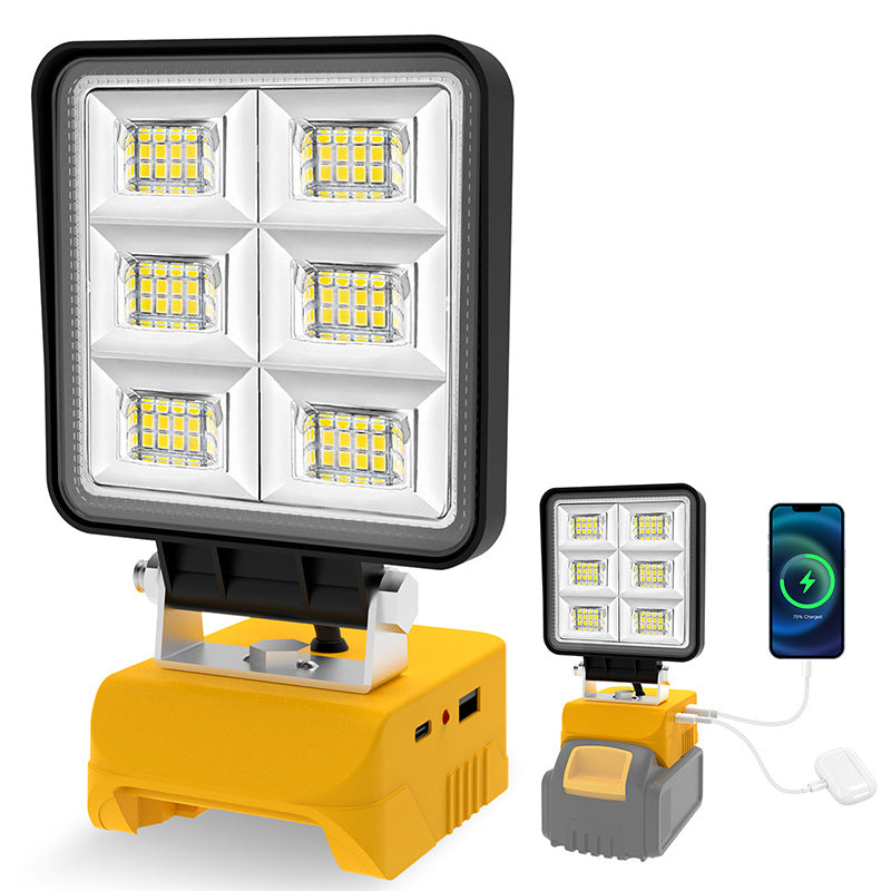 Outdoor Lithium Battery Charging Camping Light A Portable Multi-functional High-brightness Light For Work And Car Repair