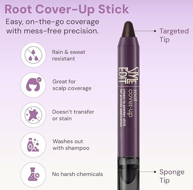Style Edit Root Cover Up Stick - Black