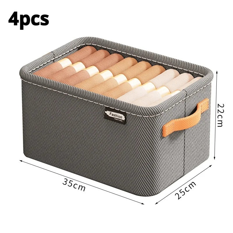 Clothes Storage Box Thick Fabric Storage Box Dormitory Home