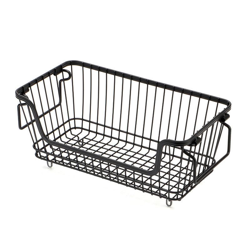 Wrought Iron Storage Basket Home Creative Storage Basket