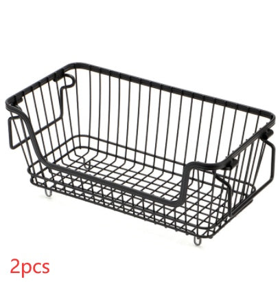 Wrought Iron Storage Basket Home Creative Storage Basket