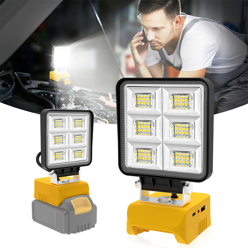 Outdoor Lithium Battery Charging Camping Light A Portable Multi-functional High-brightness Light For Work And Car Repair